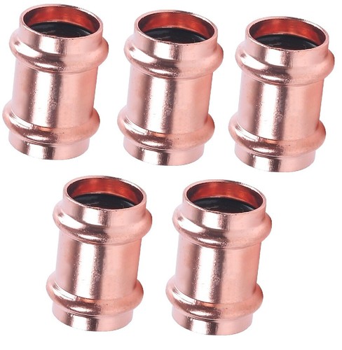 Press copper - (5), 1-1/4"