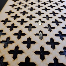 Pointed Cross Decorative