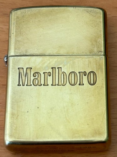 Vintage 1989 marlboro zippo - marlboro,