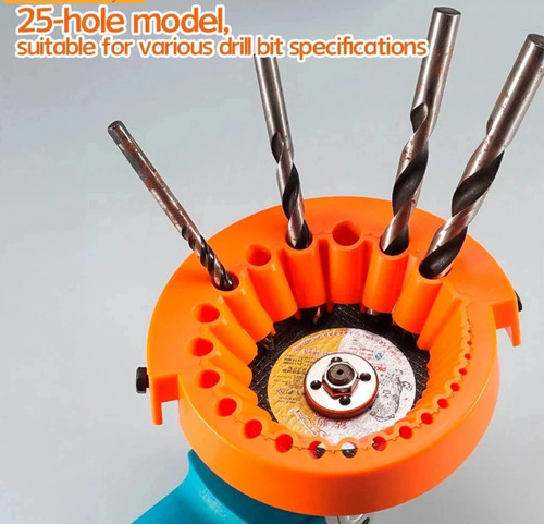 Angle grinder drill - drill, bit