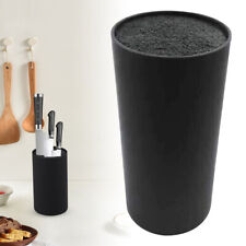 Knife Block Holder Round Block Knife Storage Universal Holder Knife Rack Multif