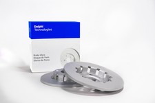 2x DELPHI Brake Discs Front