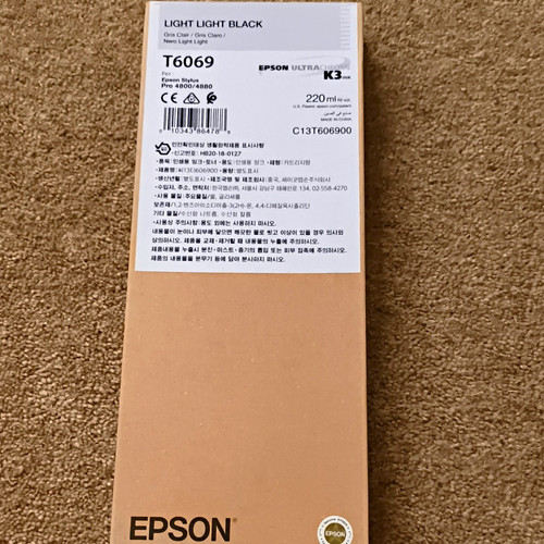 Epson t6069 c13t606900 genuine - epson,