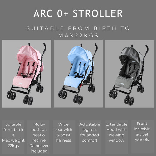 Arc baby stroller pushchair - arc,