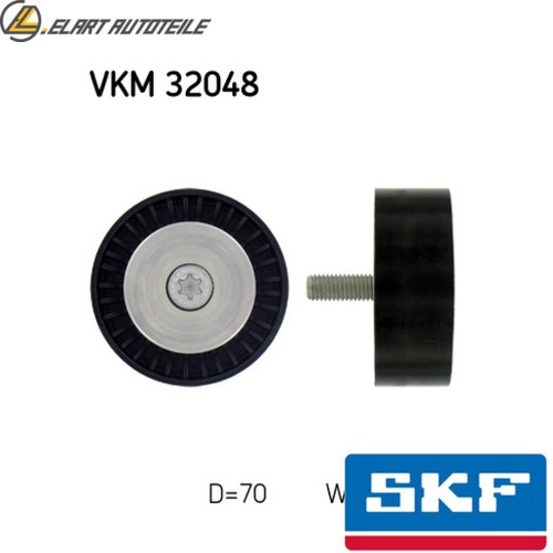 Idler guide pulley - guide, v-ribbed
