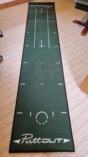 Puttout golf training mat - puttout,