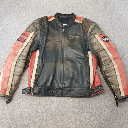 Triumph jacket black brown - triumph,