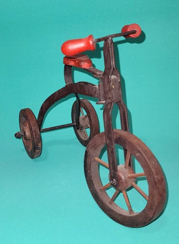 Vtg 1960s handmade tricycle - vtg-1960s-handmade,