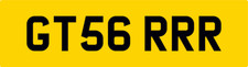 NISSAN GT-R CAR REG NUMBER PLATE GT56 RRR / GTR R35 GT R V6 ULTIMA PORSCHE GTS