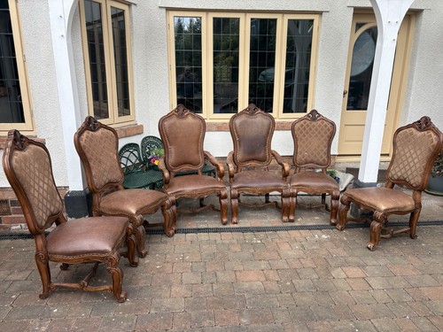 Set six large dinning - set,