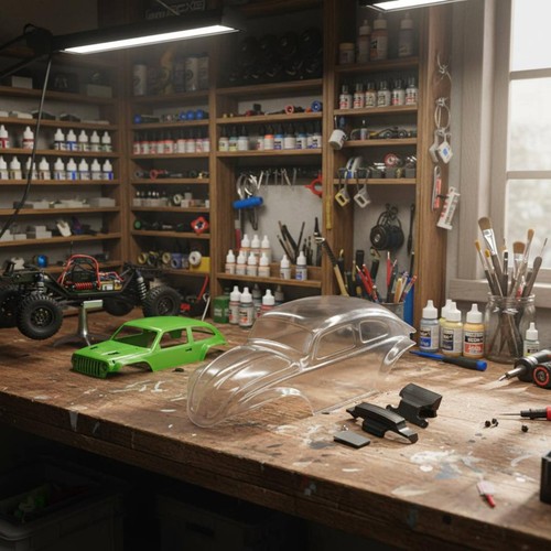 Clear body shell - rc,