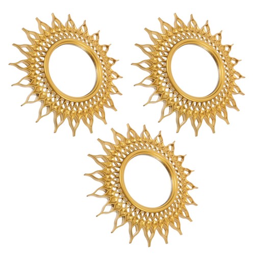3pcs sunburst mirror for - for, wall