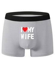 Mens Novelty I Love My Wife