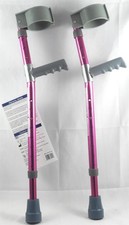 Paediatric Childs Youth Elbow Crutches Height Adjustable