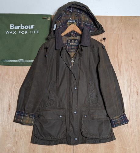 Barbour beadnell olive green - beadnell,