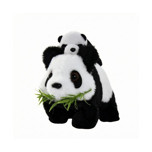 Mother and baby panda toy - and,