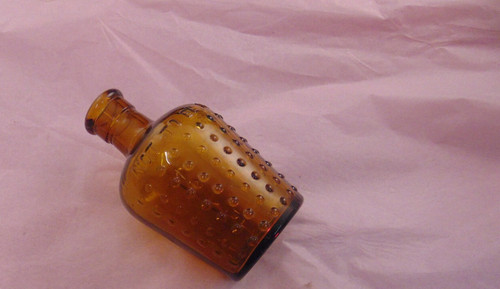 Amber poison bottle - bottle, bottles