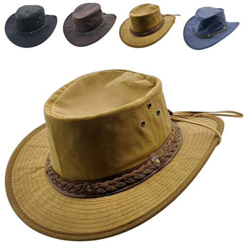 Waterproof cowboy hat - waterproof, wax