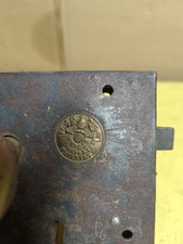 Antique Early 19th Century Carpenter & Co. Door Rim Lock 