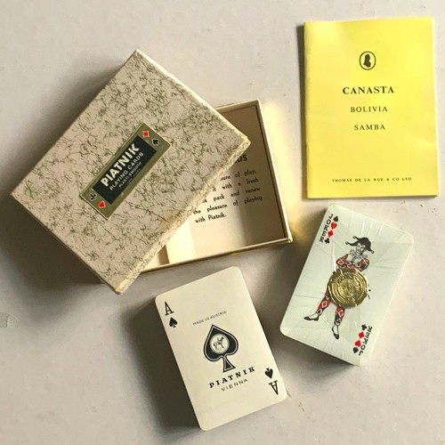 Piatnik card deck box - in,