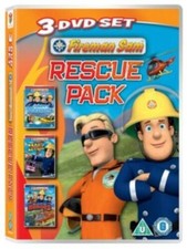 Fireman Sam - Rescue Pack (Triple Pack) Colin Firth DVD Free UK P&P Top-quality