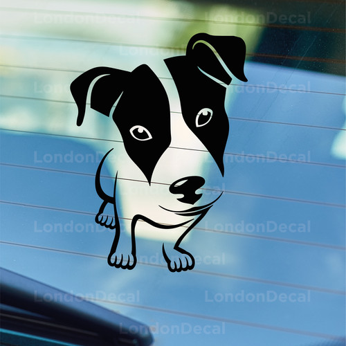 Jack russell terrier dog decal - terrier,