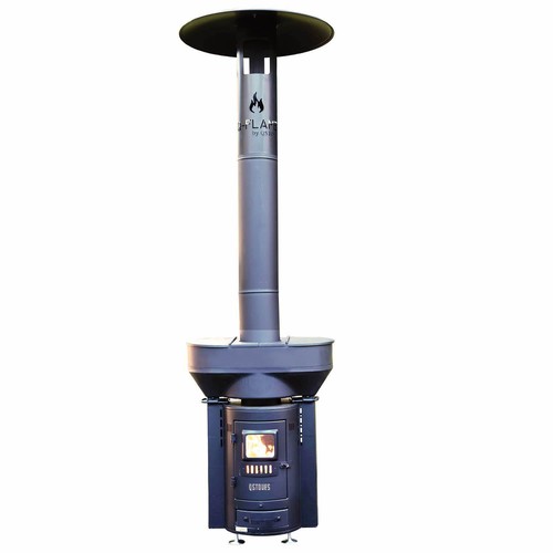 Wood pellet patio heater - pellet,