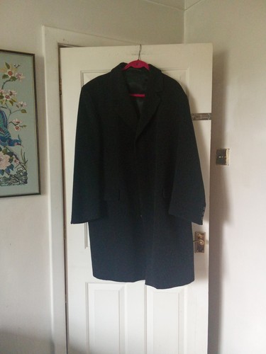 Mens vintage black - wool, 1960s