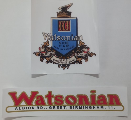 Watsonian side car sticker - side,