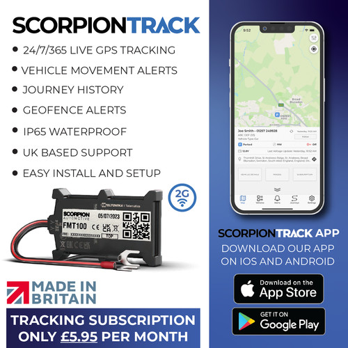 Scorpiontrack self install gps - scorpiontrack, self-install