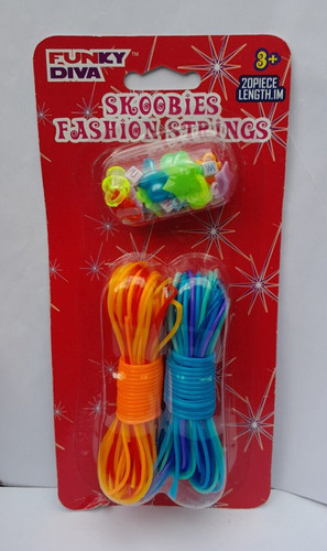 Scoubidou pack fashion - scoubidou, 20-pack