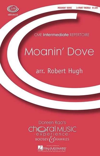 Moanin dove choral score - dove,