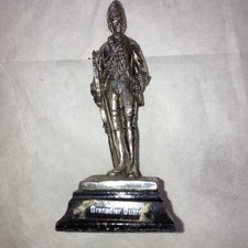 Miniature Silver Plated  Sculpture Grenadier Guard