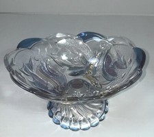 SOGA Footed Bowl Dish Colored Leaves 1980’s-1990’s