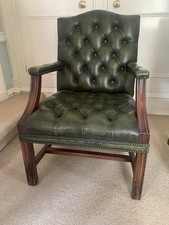 Vintage Green Leather