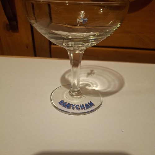 Vintage babycham glass - babycham,