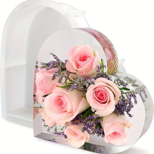 Heart resin mould - mould,,