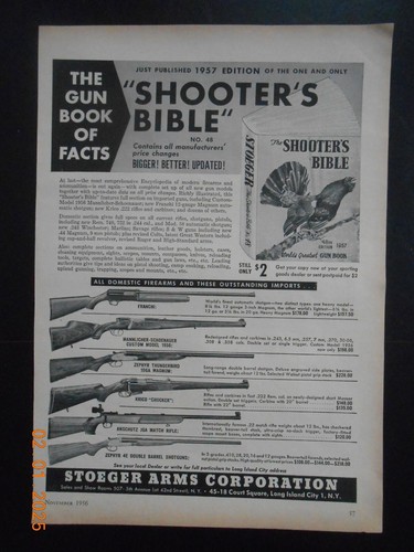 1956 stoeger arms long - stoeger, island