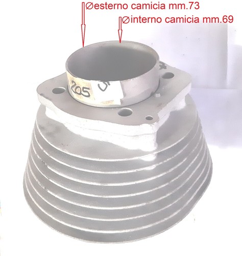 Cylinder 69 for ducati - Ø, mm.