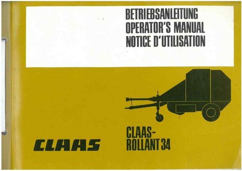 Claas round baler - claas,