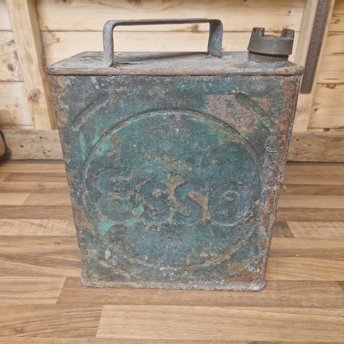 Esso vintage petrol fuel - can, 2