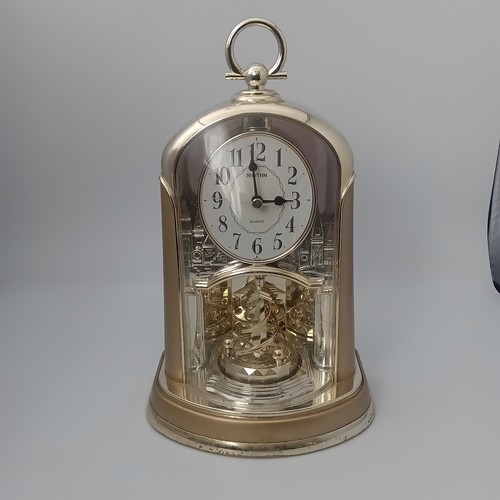 Rhythm mantel clock with - mantel, twist