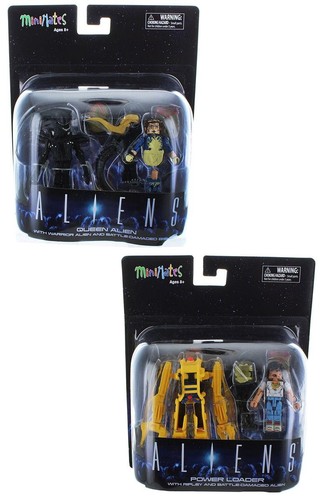 Aliens deluxe minimates set - set, of
