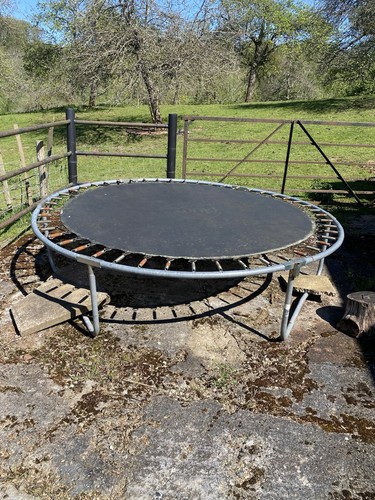 8ft plum trampoline without - plum,