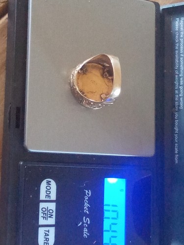 22ct gold 1914 half sovereign