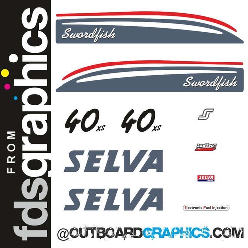 Selva 40hp swordfish outboard - swordfish,