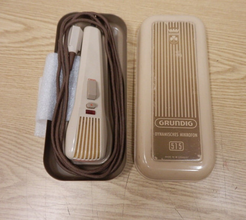 50s grundig dynamic - 50s, microphone