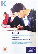 P6 Advanced Taxation -