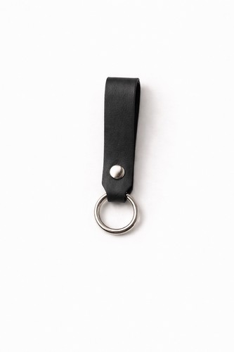 Genuine leather keychain - leather,