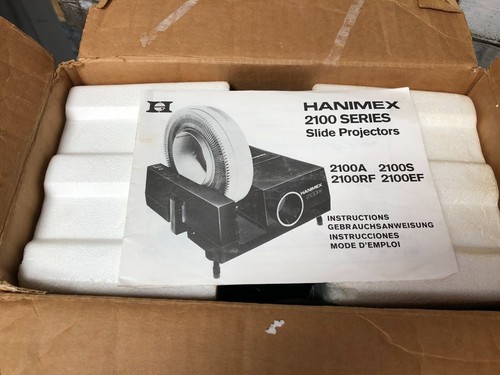 Hanimex 2100 slide projector - hanimex,